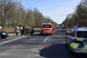 Schwerer VU Krad Fahrrad Koeln Porz Alte Koelnerstr P004